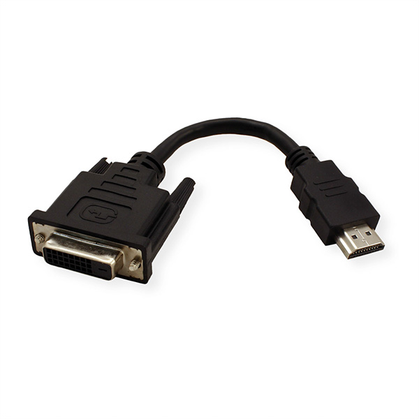 Adapter HDMI zu DVI, HDMI Stecker zu DVI-D Buchse 
