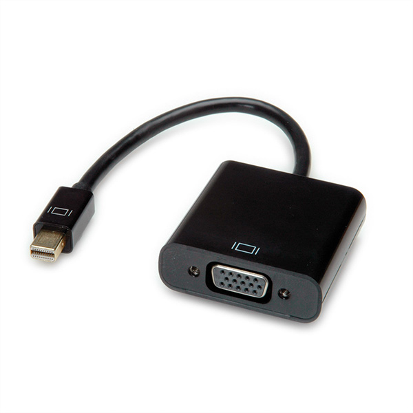 Mini DisplayPort zu VGA Adapter, Mini DP Stecker zu VGA Buchse, Aktiv 