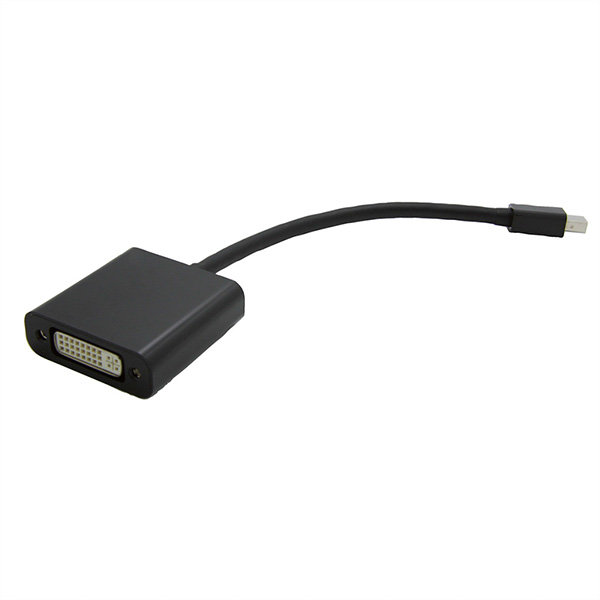 Adapter Mini DisplayPort zu DVI, Mini DP Stecker zu DVI Buchse 