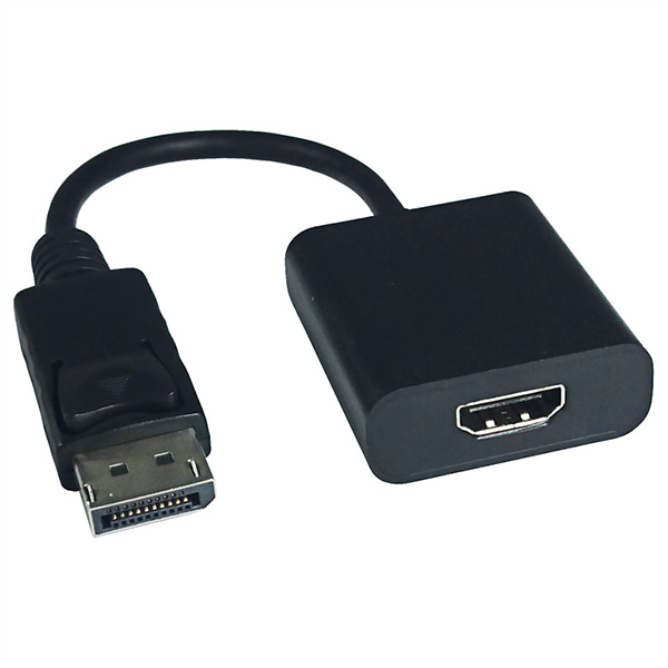 DisplayPort zu HDMI Adapter, v1.4, HDR 10, DP Stecker zu HDMI Buchse 