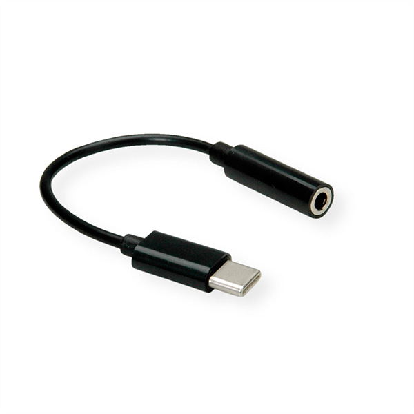 Adapter USB Typ C zu 3,5mm Audio, ST/BU, 0,13m 