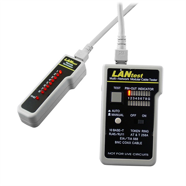 LANtest Multinetwork, Kabeltester 