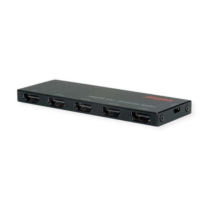 HDMI Video-Splitter, Ultra Slim, 4fach 