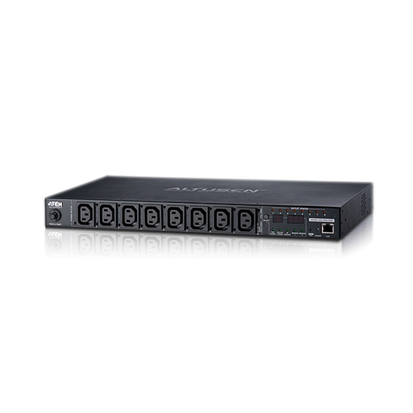 PDU, 8 Ports, 1HE, 7xC13 + 1xC19, 16A 