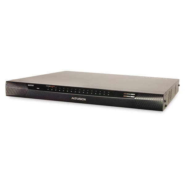 KVM Switch, 24-Ports, Kat. 5, Virtual Media 