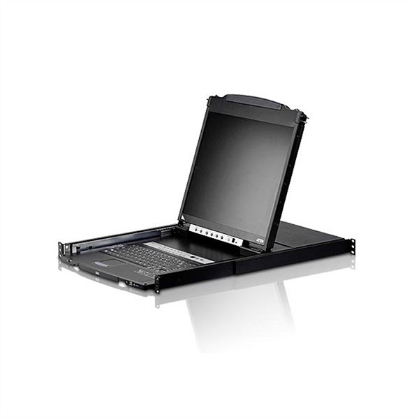 LCD KVM Switch, USB-PS/2, VGA 