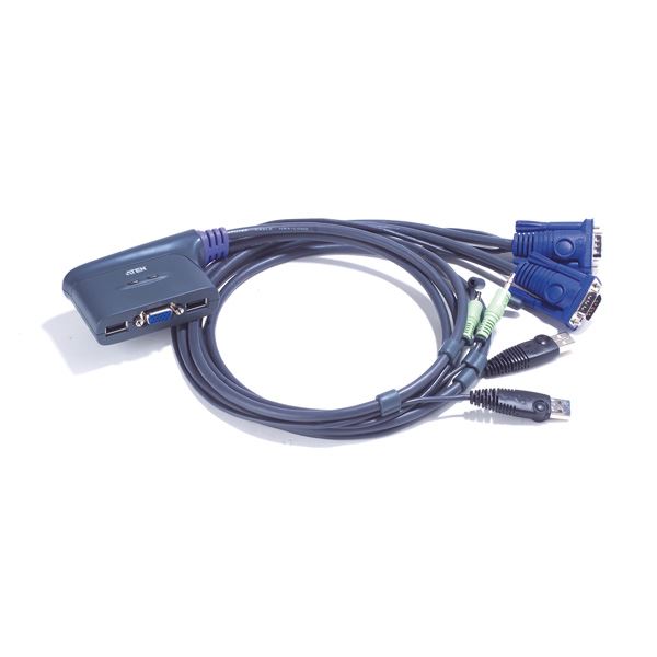 KVM Switch, VGA, USB, Audio 