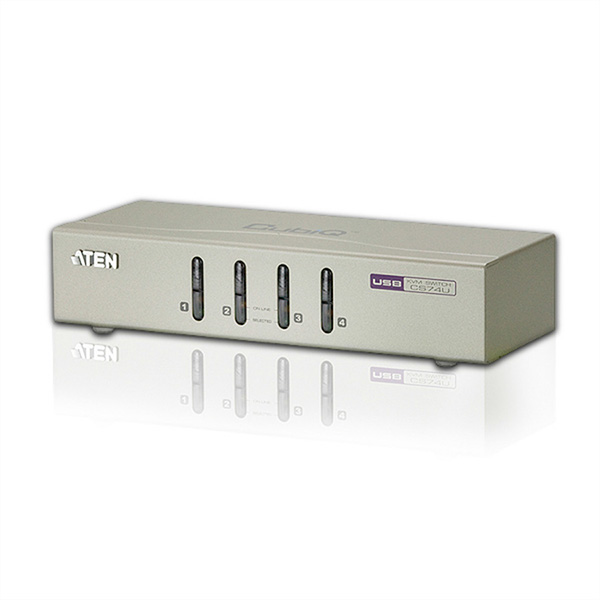 USB KVM, Audio, 4-Port 