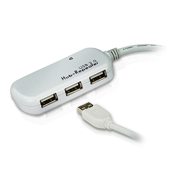 UE2120H, USB Extender, 4-Port Hub, 12m 