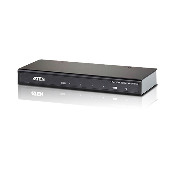 VS184A, HDMI HighSpeed Video-Splitter, 4 Ports 