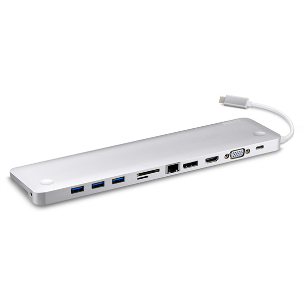 USB-C Multiport Dock, mit Power Passthrough 