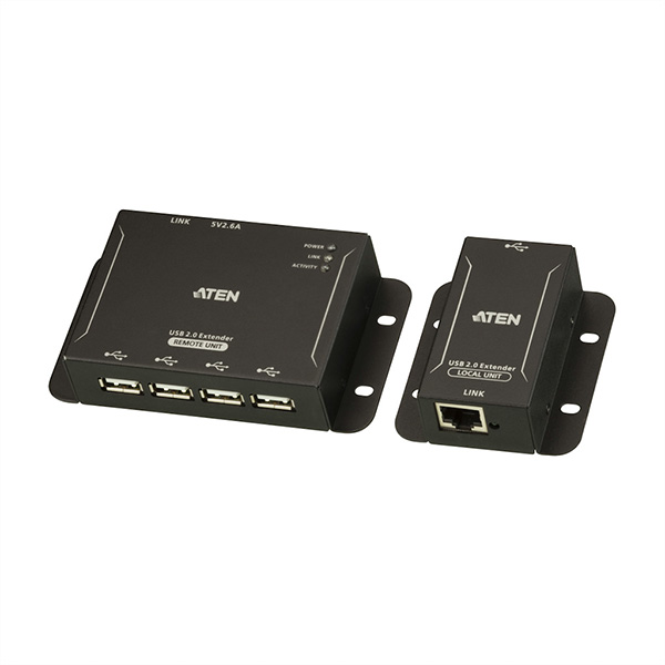 UCE3250 4-Port USB 2.0 CAT5 Extender bis 50 Meter 