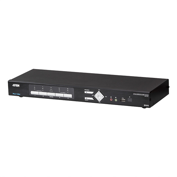 4-Port Multi-View KVMP Switch CM1164A, USB, DVI 