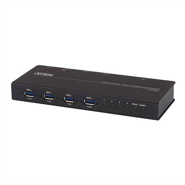 US3344i Industrie Hub Switch 4 x 4 USB 3.1 Gen 1 