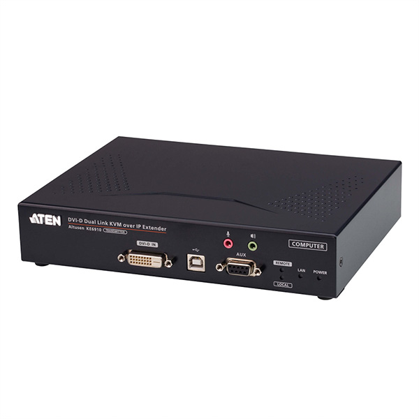 DVI-D Dual Link KVM Over IP Extender Sender KE6910T 