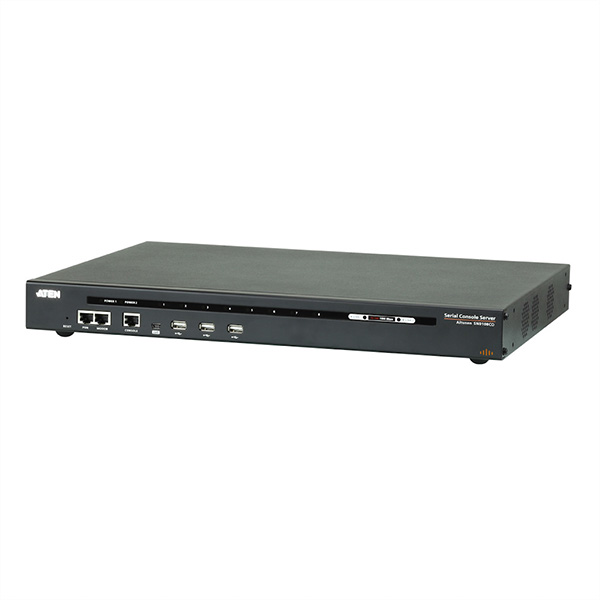 8-Port serieller Konsolen Server, mit Dual-Strom/LAN 