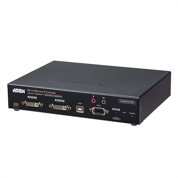 KE6940AIT FHD Dual DVI KVM over IP Transmitter, mit Internetzugang 