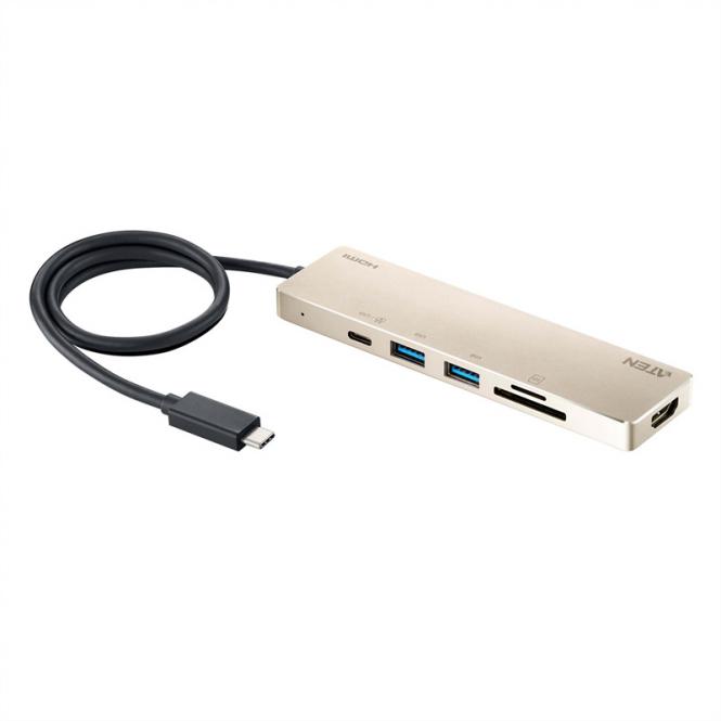 UH3239 USB-C Multiport Mini Dockingstation mit Power Passthrough 