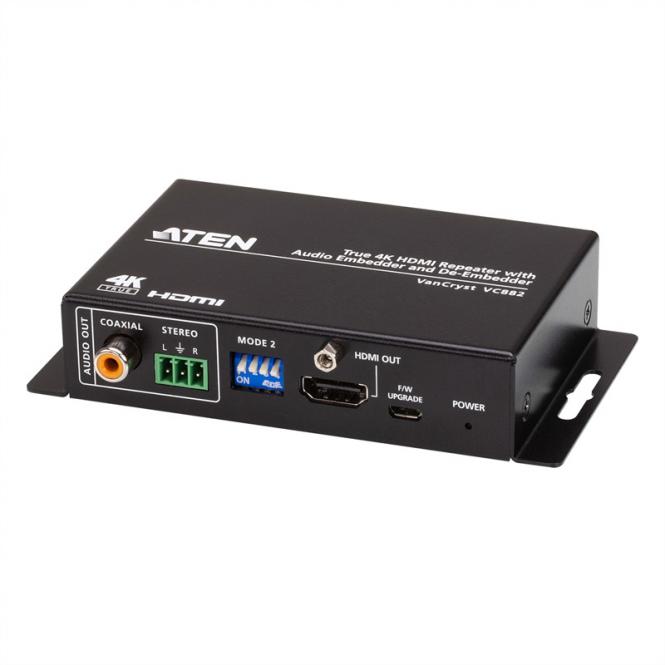 VC882 True 4K HDMI Repeater mit Audio Embedder und De-Embedder 