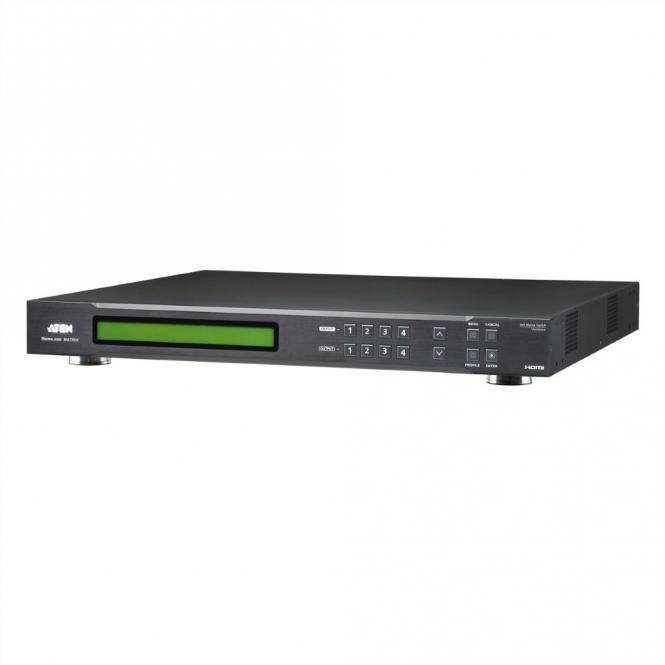 VM5404HA 4x4-HDMI-Matrix-Switch mit Skalierfunktion 