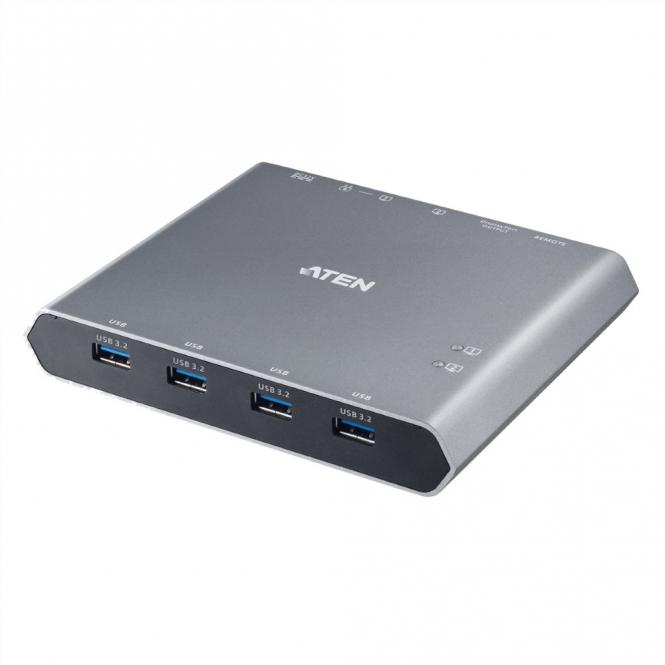 US3311 2-Port USB-C 4K DisplayPort KVM Dock 