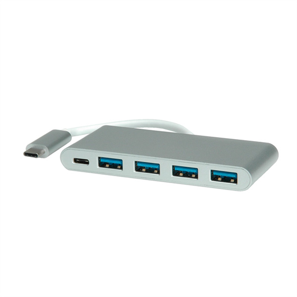 USB 3.1 Hub, 4-fach, Typ C Anschlusskabel 