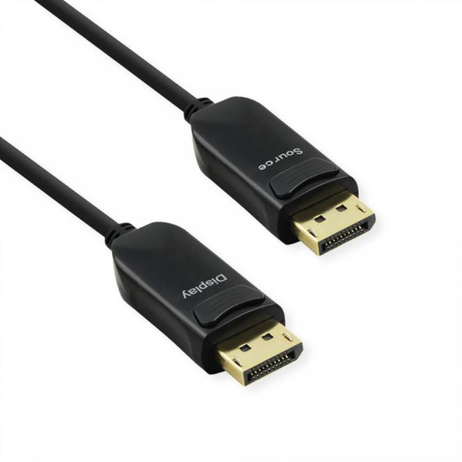 DisplayPort v1.4 Kabel (AOC), ST/ST, 20m 