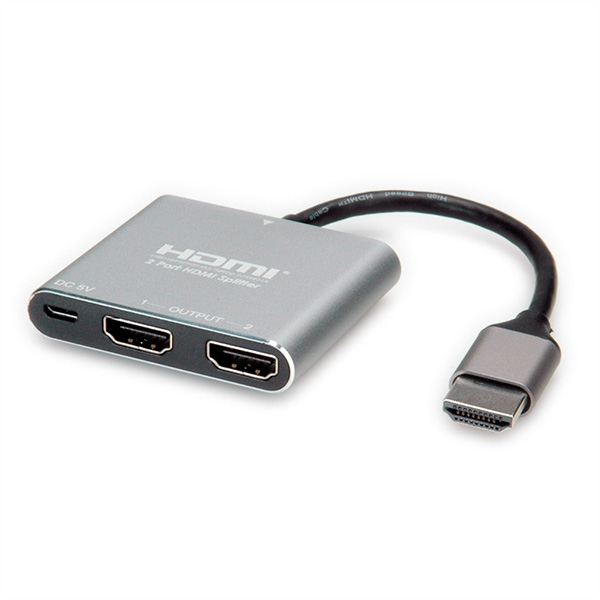 Video-Splitter, HDMI 4K, 2-fach 