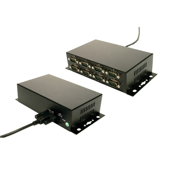 Konverter USB zu 8x seriell RS232, verschraubbar 