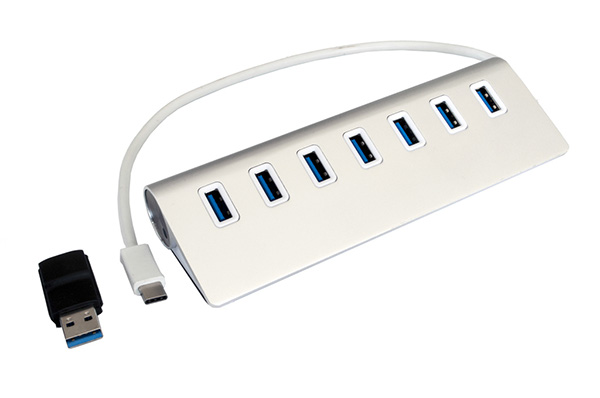 USB 3.0 Hub, 7 Ports 