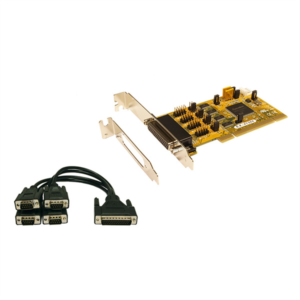 4-Port RS232 seriell PCI Karte 