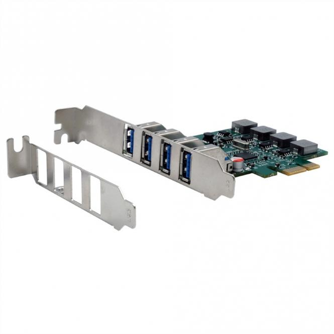 EX-11194 4-Port USB 3.2 Gen 1 PCIe Karte 