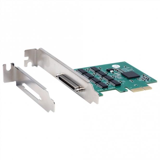 EX-46028 8S Seriell RS-232 PCIe Karte 