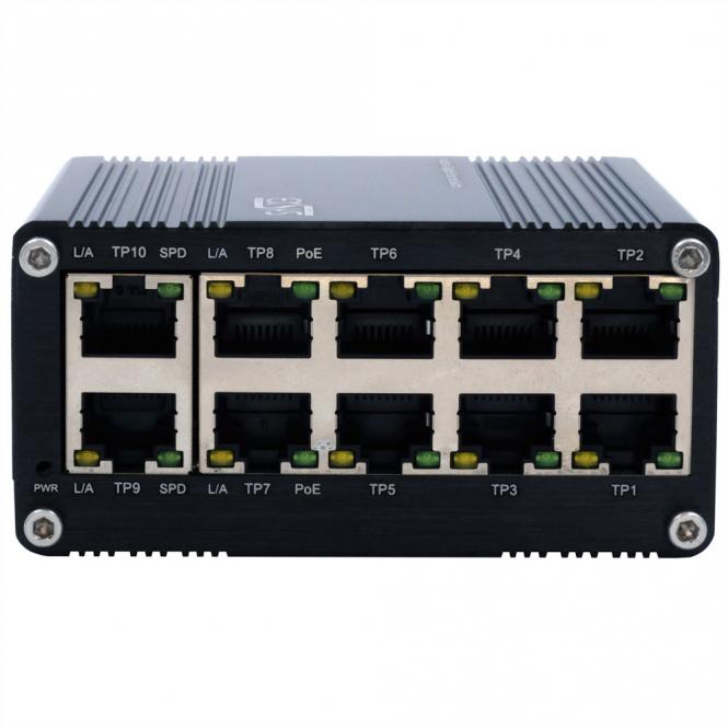 EX-62025PoE 10-Port Industrial PoE Switch mini unmanaged 