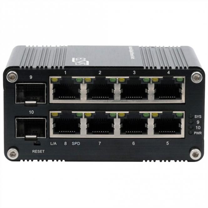 EX-62035M-SFP 10-Port Industrial Gigabit Mini Switch Web Managed 