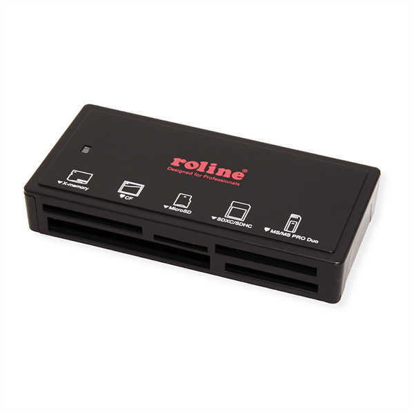 USB 3.2 Gen 1 Multi Card Reader, schwarz 