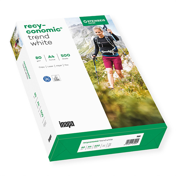 TrendWhite Druckerpapier, A4, 500 Blatt, 80g/m², weiß 