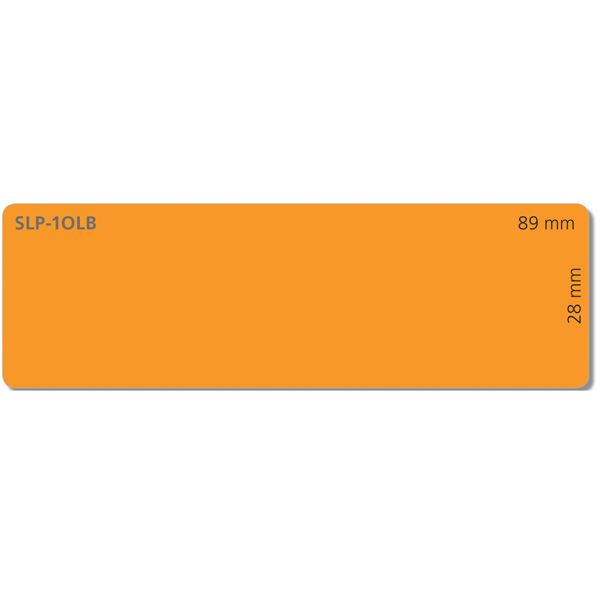 SLP-1OLB Adressetiketten, orange 