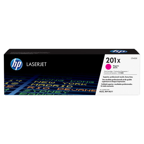 HP Color LaserJet Pro Toner Nr. 201X, magenta 