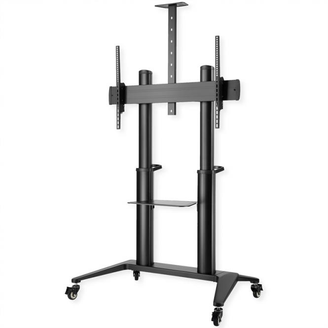 LCD-/TV-Rollständer, bis 140 kg, schwarz 
