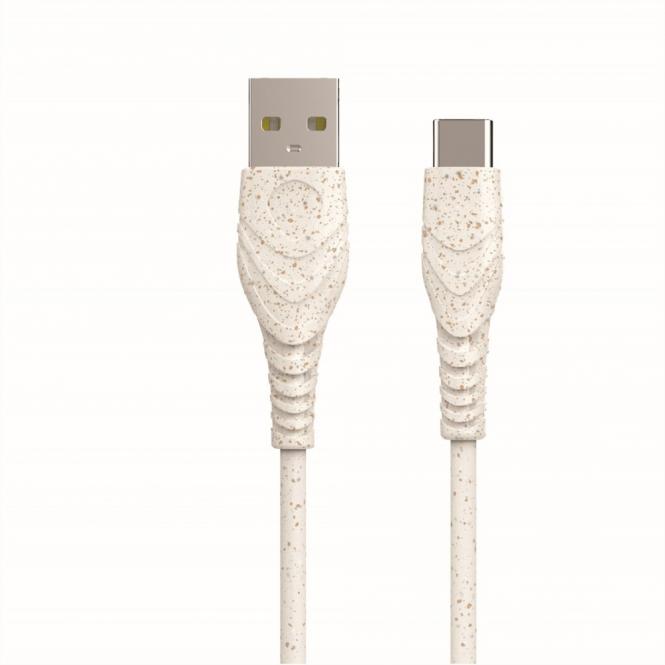 BIO-12-TC USB-A zu Type-C 3A, 1,2m 