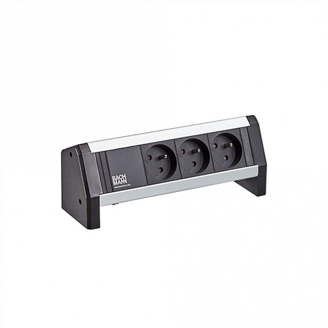 DESK 3xUTE 35° schwarz Ein-Ausgang:GST18 