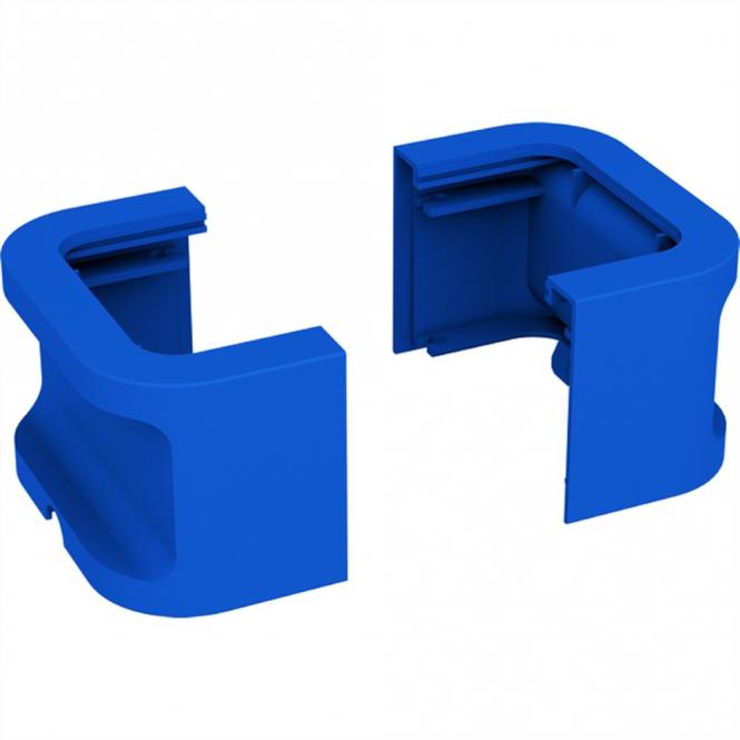 PRIMO 2 Zubehör Endkappen mit Kabelaufwicklung in blau 