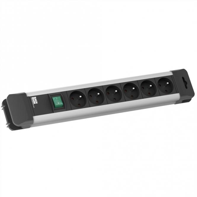 CONNECTUS 6xUTE 1xSchalter Strom 2,0m CEE7/7 