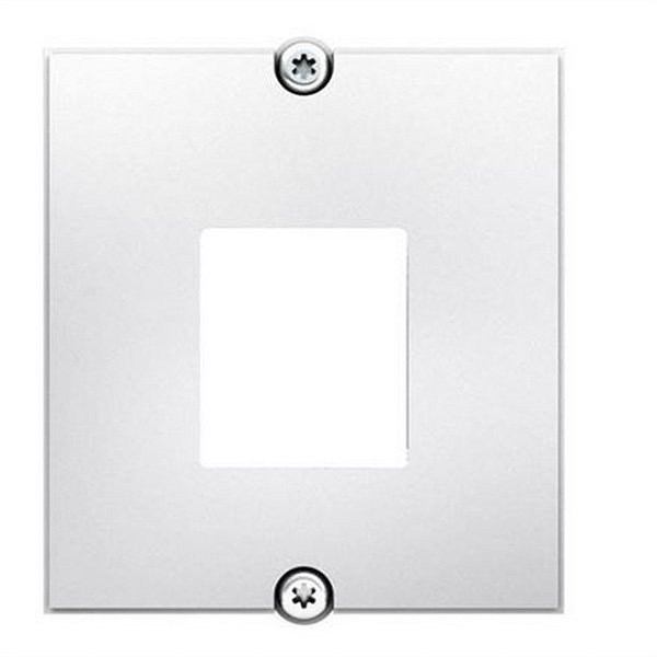 Custom Modul Rahmen, 1x Keystone, weiß 