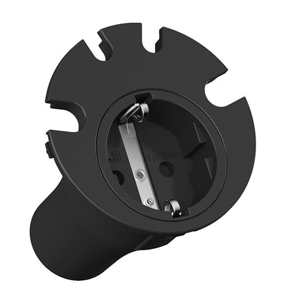 LOOP IN Kabeldurchführung, schwarz 