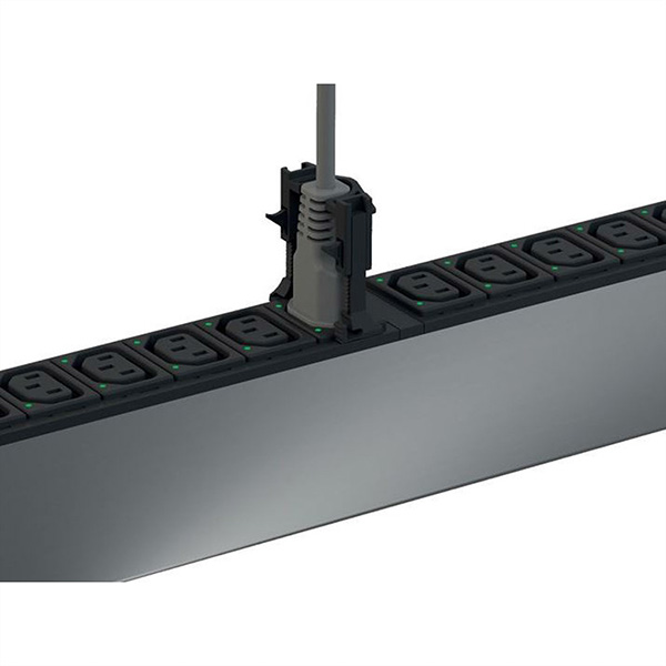 PDU Verriegelung für C13/C19 Buchsen, schwarz, 6 Stck. 