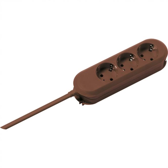 SMART 3xCEE7/3 braun, 3x Schutzkontakt 