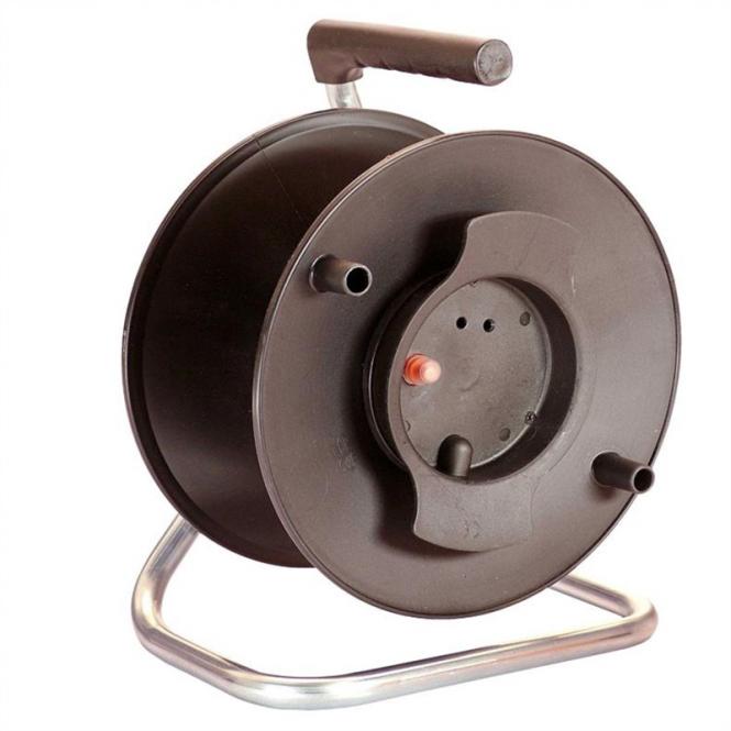 Gerätetrommel leer schwarz, ohne Kabel, IP20 