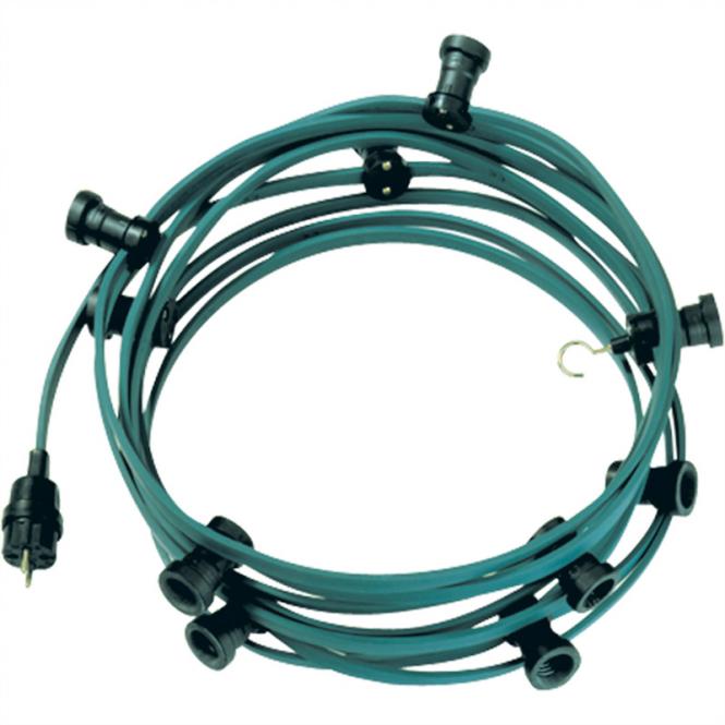 Lichterkette 20m 20 Fassungen 